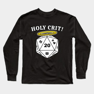 Holy Paladin D20 Dungeon & Dragons Class Role Play Game RPG DND Long Sleeve T-Shirt